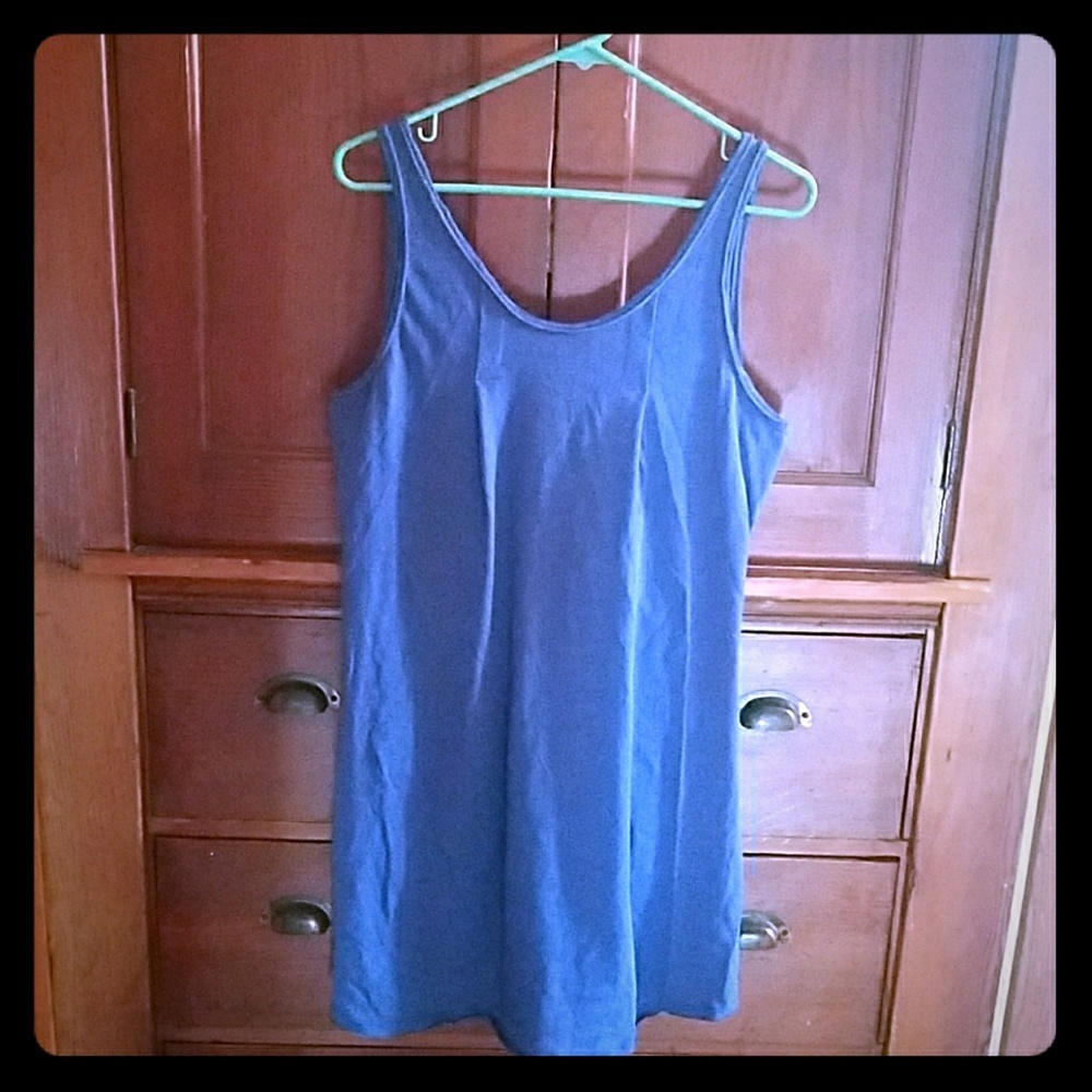Blue sundress